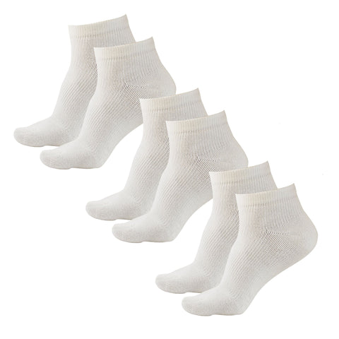 
Ames Walker Style 141 White Coolmax Ankle Compression Sock