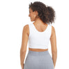 Sina Seamless Post-Surgical Bra White Back