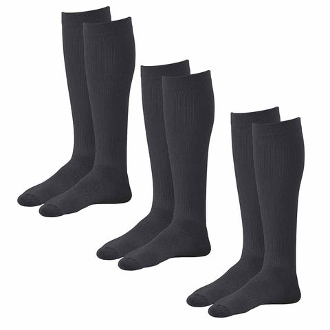 AW 632 Diabetic Knee High Socks 8-15 mmHg (3 Pack)