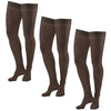 AW 74 Soft Sheer Thigh Highs w/Band 8-15 mmHg (3 Pack)