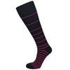 AW Style 650 Stripe Knee High Socks - 15-20 mmHg