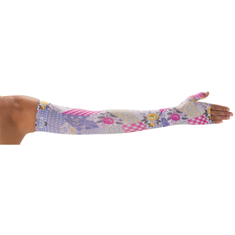 Juzo Soft 2002 Print Crazy Quilt Armsleeves - 30-40 mmHg