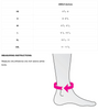 DocOrtho Seamless Ankle Support Size Chart