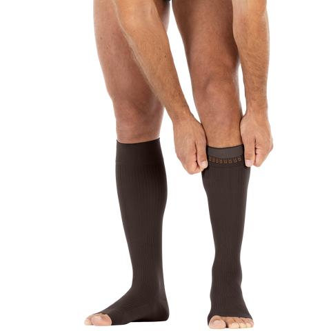 Jobst For Men Open Toe Softfit Knee Highs 15-20 mmHg