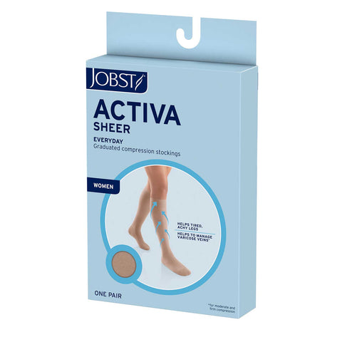 Jobst ACTIVA Sheer Compression Pantyhose - 8-15mmHg