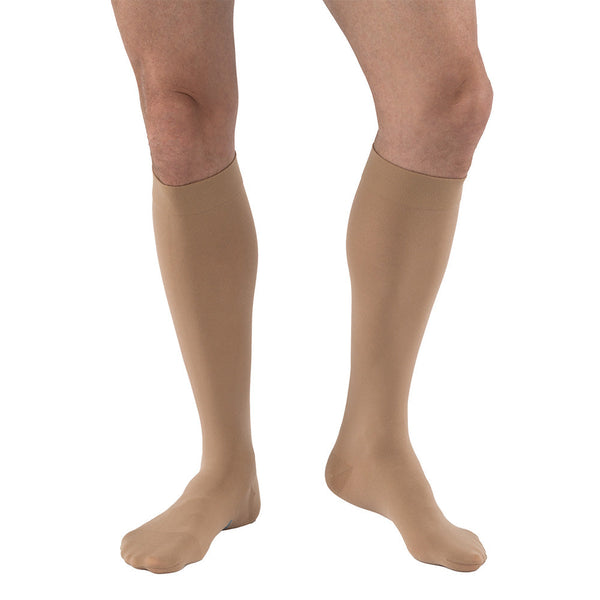 Jobst Relief Closed Toe Knee Highs w/Silicone Band 30-40 mmHg