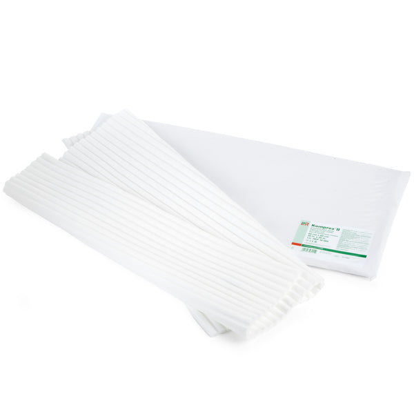 White bandaging foam