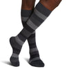 Sigvaris Style 832 Microfiber Patterns Men's Closed Toe Socks - 20-30 mmHg