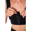 Sina Seamless Post-Surgical Bra Black Front