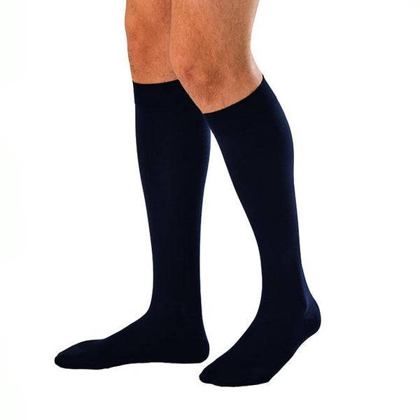 Jobst For Men Compression Knee Highs Black 30-40 mmHg