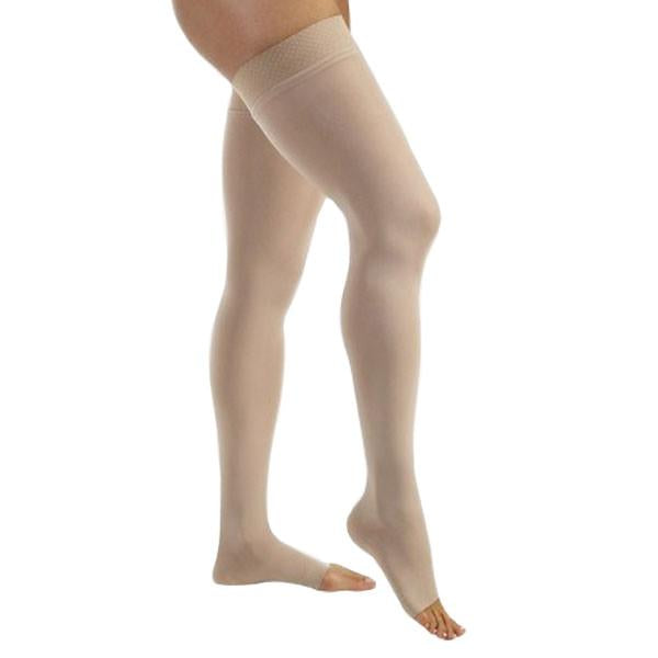Jobst Relief Open Toe Thigh Highs w/Silicone Dot Band - 15-20 mmHg