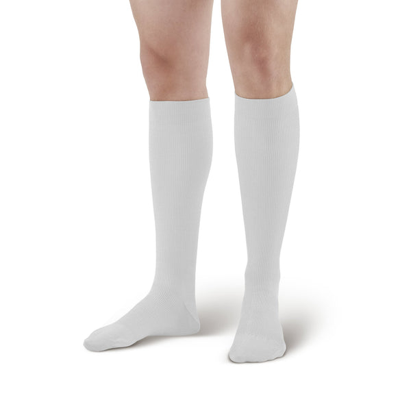 AW Style 132 Unisex Cotton Trouser Knee High Socks - 15-20 mmHg