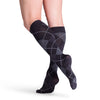 Sigvaris Style 832 Microfiber Patterns Women's Closed Toe Socks - 20-30 mmHg