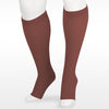 Juzo 2001 Soft Open Toe Knee Highs Chocolate