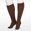 Juzo 2001 Soft Closed Toe Knee Highs Chocolate