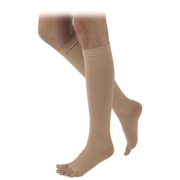 Sigvaris Specialty 503 Natural Rubber Open Toe Knee Highs - 30-40 mmHg