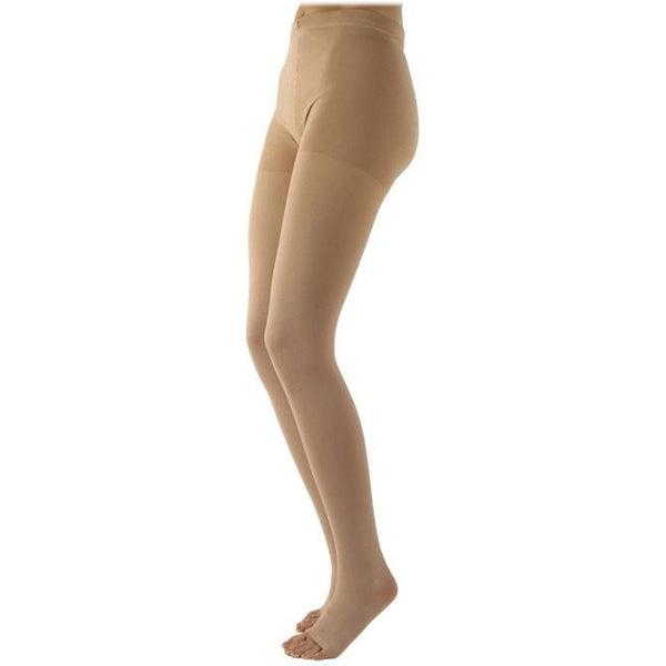 Sigvaris Specialty 503 Natural Rubber Open Toe Pantyhose - 30-40 mmHg