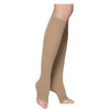 Sigvaris Essential 232 Men's & Women's Cotton Open Toe Knee Highs - 20-30 mmHg