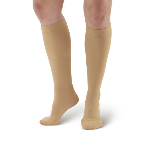 AW Style 222 Anti-Embolism Closed Toe Knee High Stockings - 18 mmHg