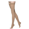 Sigvaris Essential 863 Opaque Open Toe Thigh Highs w/Grip Top - 30-40 mmHg