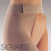 Sigvaris Essential 862 Opaque Open Toe Left Thigh w/Waist Attachment - 20-30 mmHg