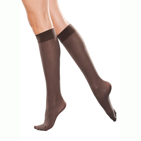 Therafirm Light Support Women's Closed Toe Knee Highs - 10-15 mmHg