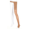 Medi Plus Open Toe Thigh Highs w/Waist Attachment LFT - 20-30 mmHg