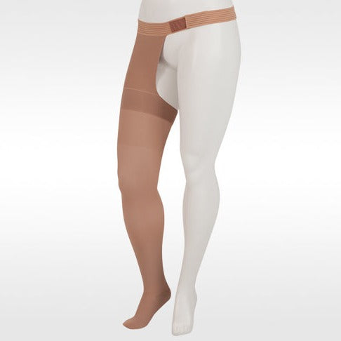 Juzo 3513 Dynamic (Varin) Soft Closed Toe Thigh High w/Waist Attachment Right 40-50 mmHg