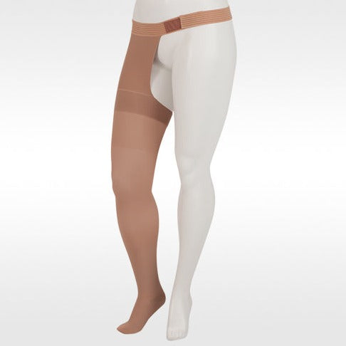 Juzo 3511 Dynamic (Varin) Soft Closed Toe Thigh High w/Waist Attachment Right 20-30 mmHg