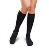 Therafirm EASE Opaque Women's Knee Highs - 15-20 mmHg - Black