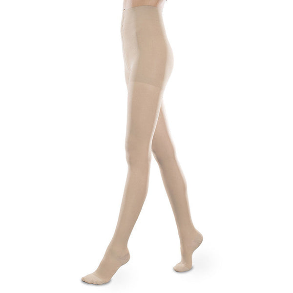 Therafirm EASE Sheer Closed Toe Pantyhose - 15-20 mmHg - Natural 