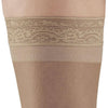 AW Style 8 Sheer Support Closed Toe Thigh Highs w/Top Band - 20-30 mmHg
