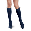 Therafirm EASE Microfiber Closed Toe Knee Highs - 15-20 mmHg - Navy