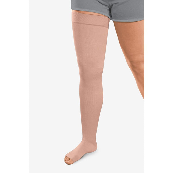 L&R USA (Solaris) Thigh High W/Silicone Top - 20-30  mmHg