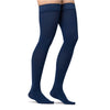 Jobst Opaque Open Toe Maternity Thigh Highs w/Top Band - 20-30 mmHg Navy