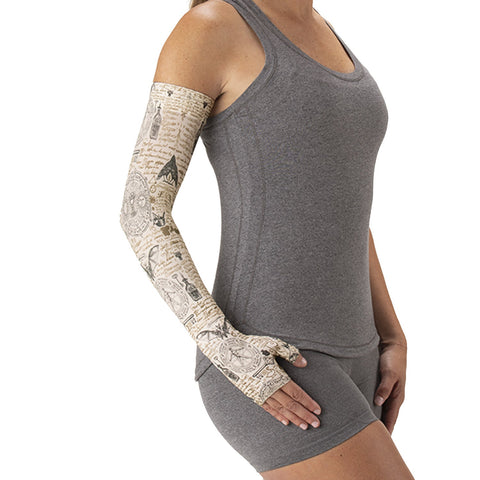 Juzo Soft 2000 Print Alchemy Armsleeves - 15-20 mmHg