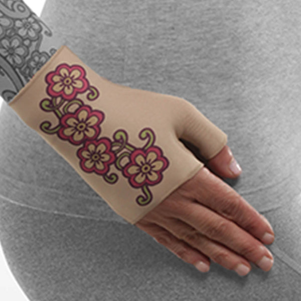 Juzo Soft 2002 Print Boho Gauntlet - 30-40 mmHg Left