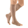 Medi Plus Open Toe Knee Highs - 20-30 mmHg - Beige
