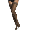 Sigvaris 781 EverSheer Open Toe Thigh Highs w/ Grip Top - 15-20 mmHg - Mocha