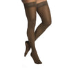 Sigvaris 781 EverSheer Closed Toe Thigh Highs w/ Grip Top - 15-20 mmHg - Mocha