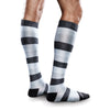 Therafirm Core-Spun Moderate Support Patterned Socks - 20-30 mmHg