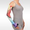 Juzo Soft 2001 Print Watercolor Armsleeve Watercolor Burst Multi