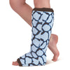 Circaid Profile Leg Energy Oversleeve (Wide) Blue Giraffe 