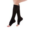 Medi Duomed Advantage Soft Opaque Open Toe Knee Highs - 30-40 mmHg - Black
