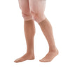 Medi Duomed Patriot Men's Ribbed Closed Toe Knee High Socks - 30-40 mmHg - Tan