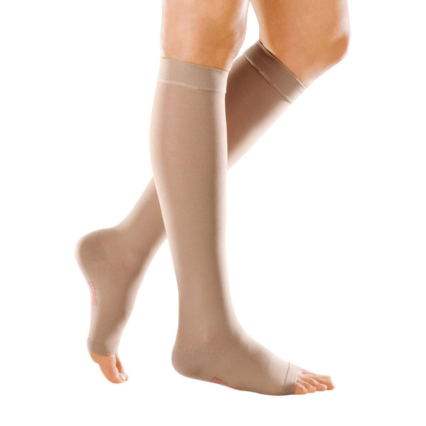 Medi Forte Open Toe Knee Highs - 40-50 mmHg