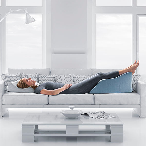 Lounge Doctor Leg Rest With Cooling Gel Memory Foam